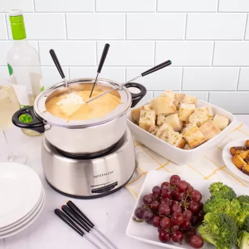 Nostalgia Electrics™ Fondue Pot Set