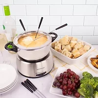 Nostalgia Electrics™ Fondue Pot Set