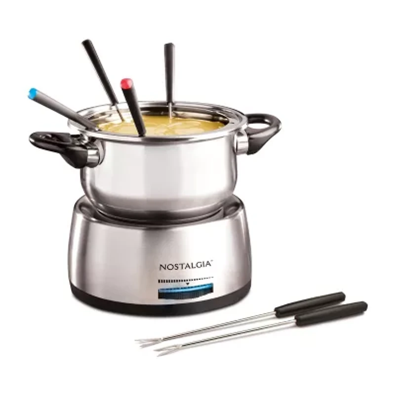 Nostalgia Electrics™ Fondue Pot Set