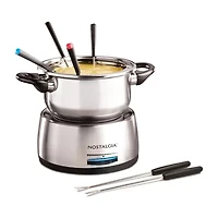 Nostalgia Electrics™ Fondue Pot Set