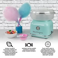 Nostalgia CLCM8AQ Classic Retro Hard & Sugar-Free Candy Cotton Candy Maker