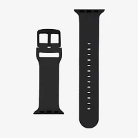Withit Apple Compatible Unisex Adult Black Watch Band Wi/T-Ak4-01-001-Bx-01