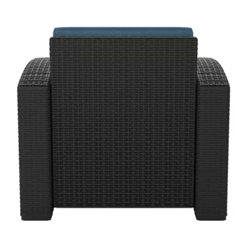 Patio Accent Chair with Cushions