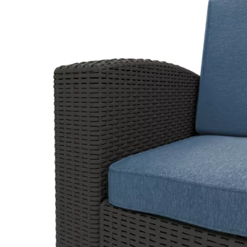 Patio Accent Chair with Cushions