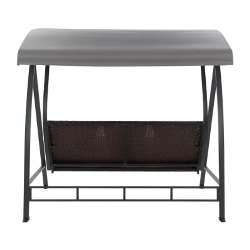 Patio Swing with Canopy and Cushions