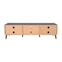 Wooden TV Stand With Storage