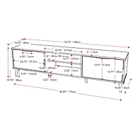 Wooden TV Stand With Storage