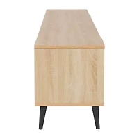 Wooden TV Stand With Storage