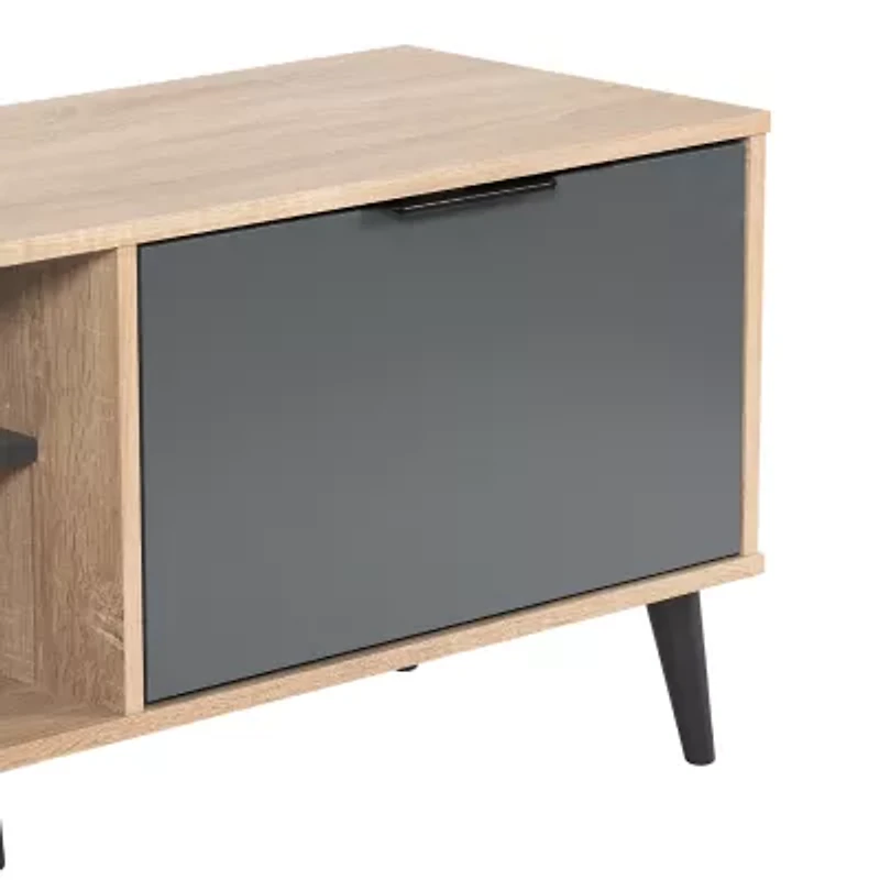 Wooden TV Stand With Storage
