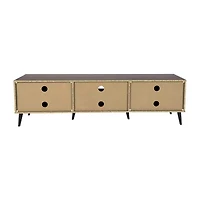 3 Door Wooden TV Stand