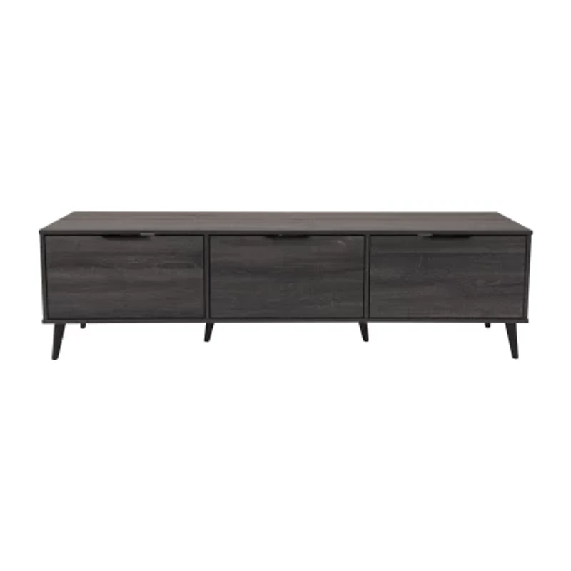3 Door Wooden TV Stand