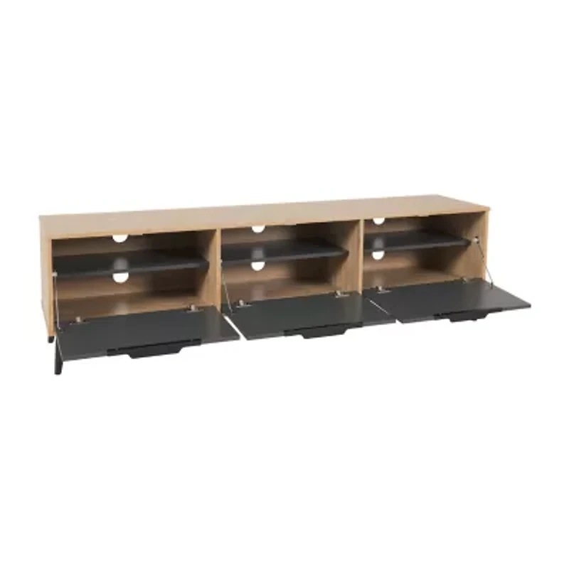 3 Door Wooden TV Stand