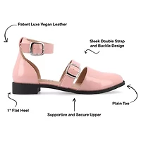 Journee Collection Constance Womens Round Closed Toe Mary Jane Shoes