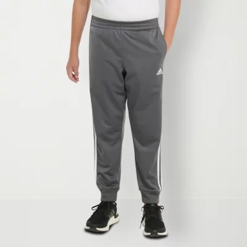 adidas Big Kid Boys Skinny Mid Rise Regular Fit Jogger Pant