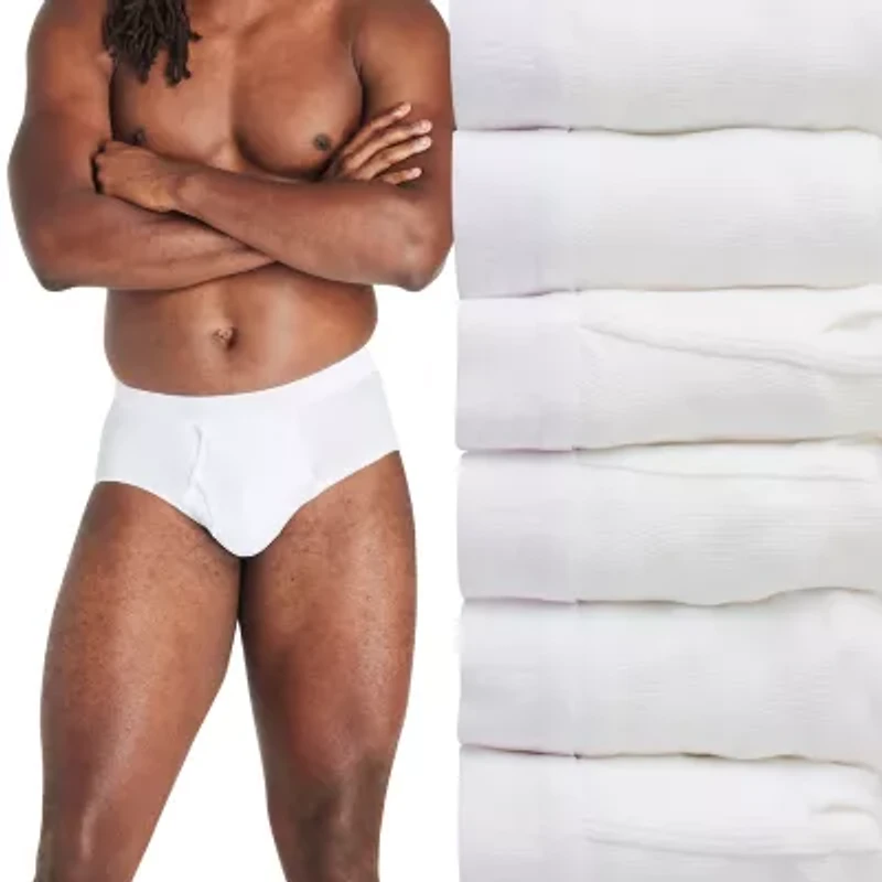 Hanes Mens Big and Tall 6 Pack Briefs 7764b6