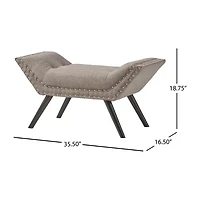 Rosalynn Tufted Ottoman