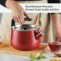 KitchenAid Enamel On Steel Whistling 2-qt. Tea Kettle