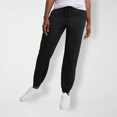 Hanes Womens Cinched Mid Rise Lounge Pant