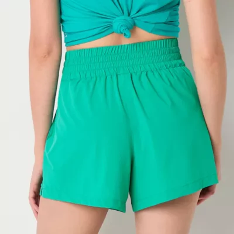 Xersion Womens FeatherLite Woven Pull-On Short