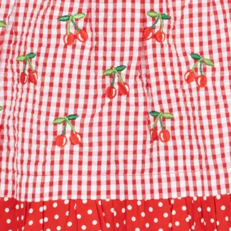 Rare Editions Baby Girls Sleeveless Fit + Flare Dress