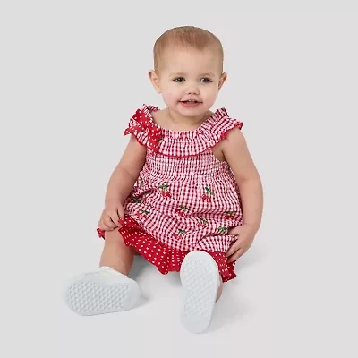 Rare Editions Baby Girls Sleeveless Fit + Flare Dress