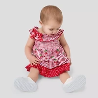 Rare Editions Baby Girls Sleeveless Fit + Flare Dress
