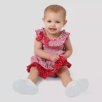 Rare Editions Baby Girls Sleeveless Fit + Flare Dress