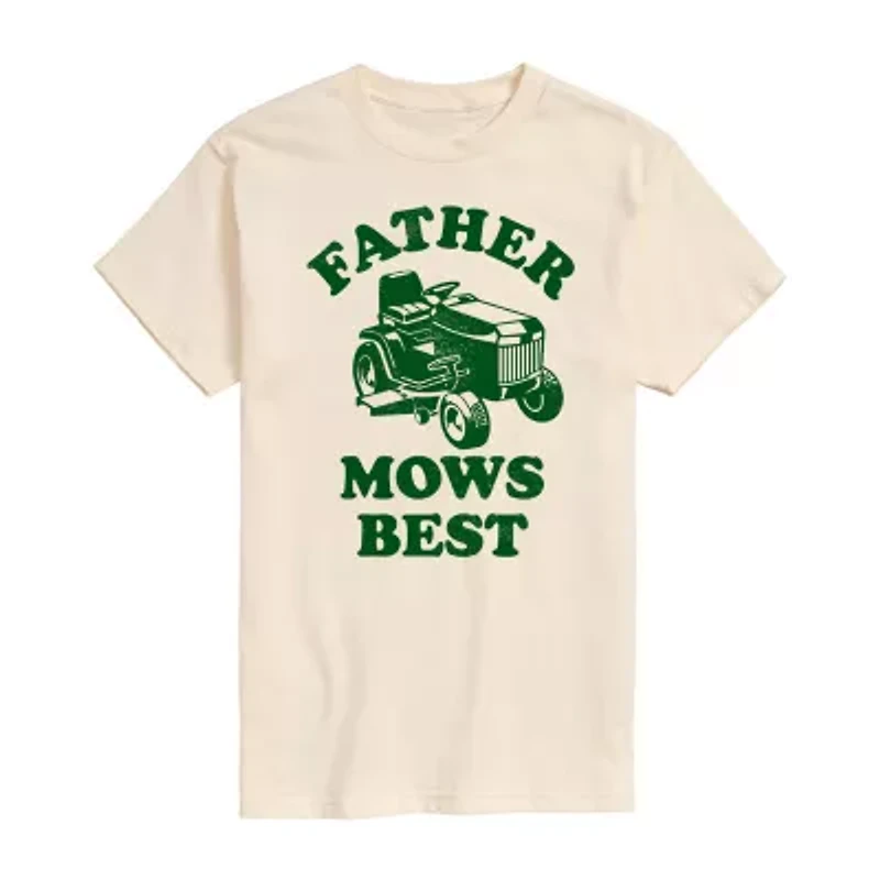 Mens Short Sleeve Dad Graphic T-Shirt