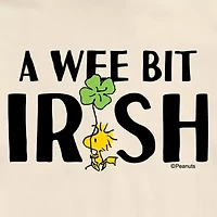 Mens Short Sleeve Peanuts St. Patrick's Day Graphic T-Shirt