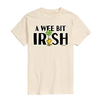 Mens Short Sleeve Peanuts St. Patrick's Day Graphic T-Shirt