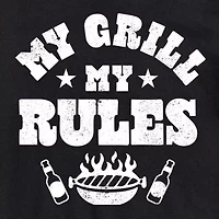 Mens Short Sleeve Grill Graphic T-Shirt