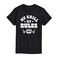 Mens Short Sleeve Grill Graphic T-Shirt