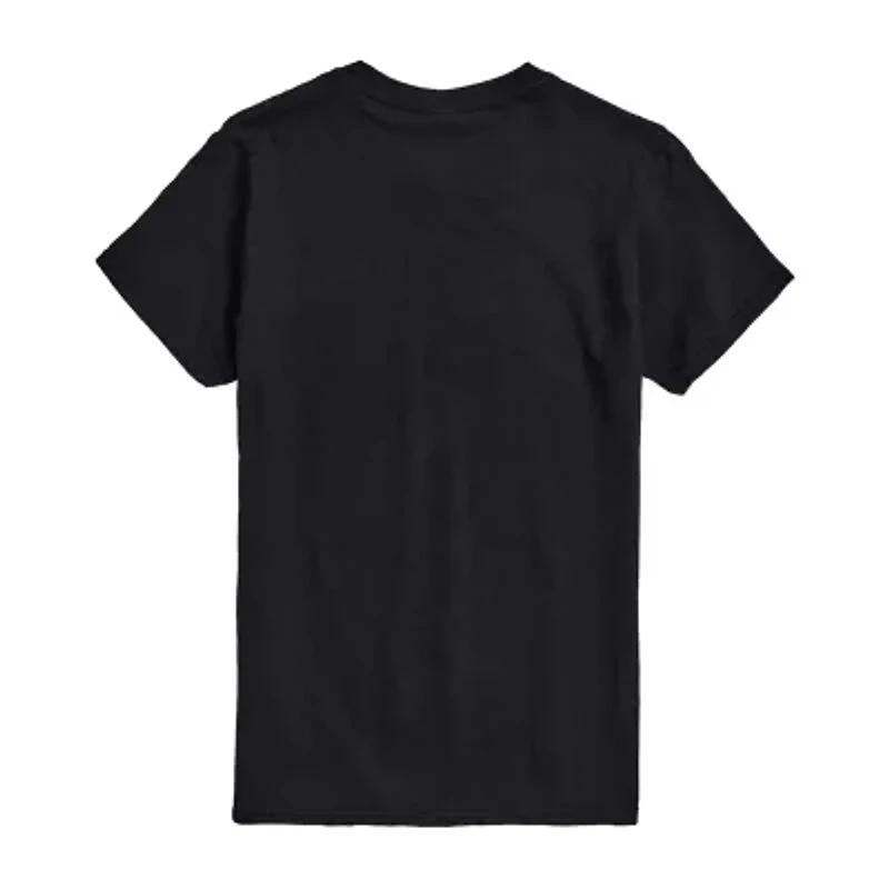 Mens Short Sleeve Lawn Enforcement Graphic T-Shirt