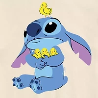 Mens Short Sleeve Lilo & Stitch Easter Graphic T-Shirt