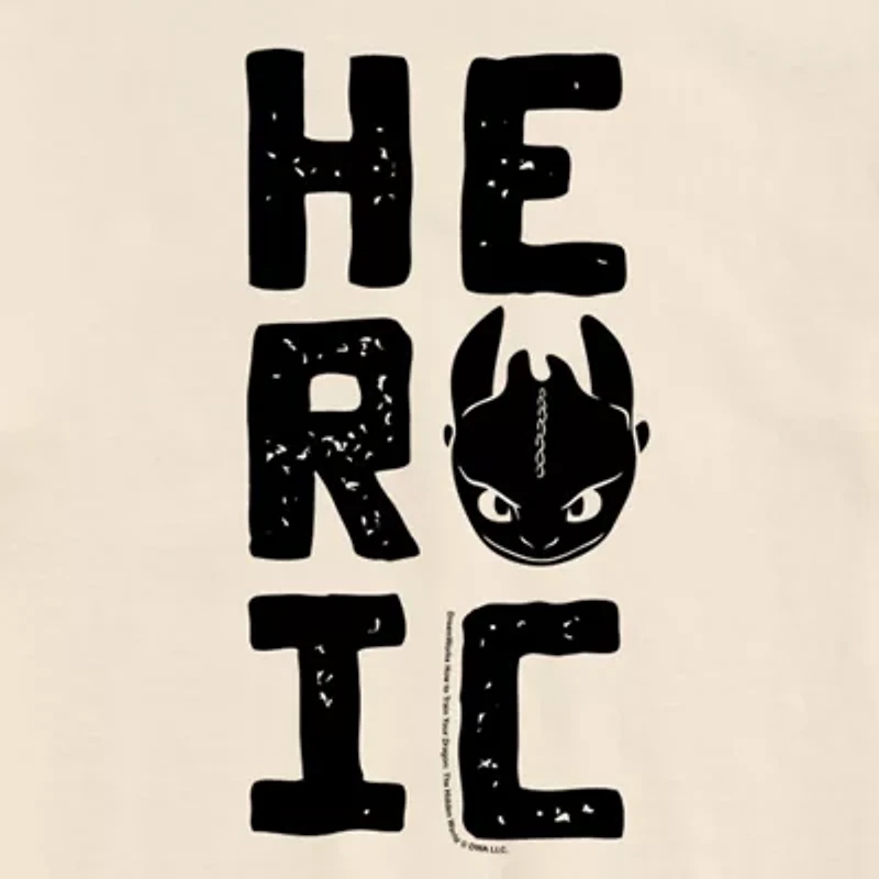 Mens Short Sleeve How To Train Your Dragon Graphic T-Shirt