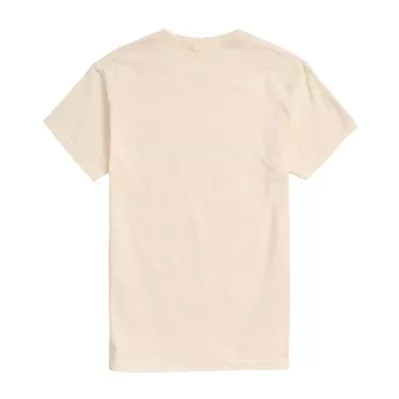 Mens Short Sleeve Winnie The Pooh Easter Graphic T-Shirt