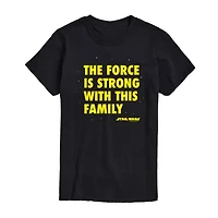 Mens Short Sleeve Star Wars Graphic T-Shirt