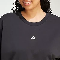 adidas Feel Cozy Crew Sweatshirt (Plus Size)