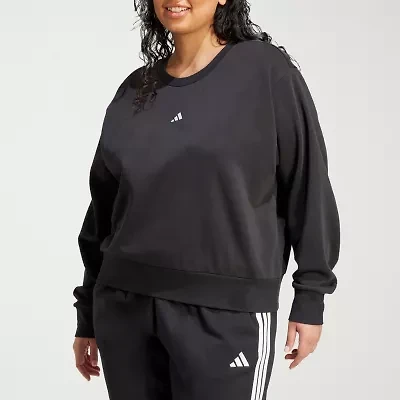 adidas Feel Cozy Crew Sweatshirt (Plus Size)