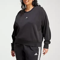 adidas Feel Cozy Crew Sweatshirt (Plus Size)