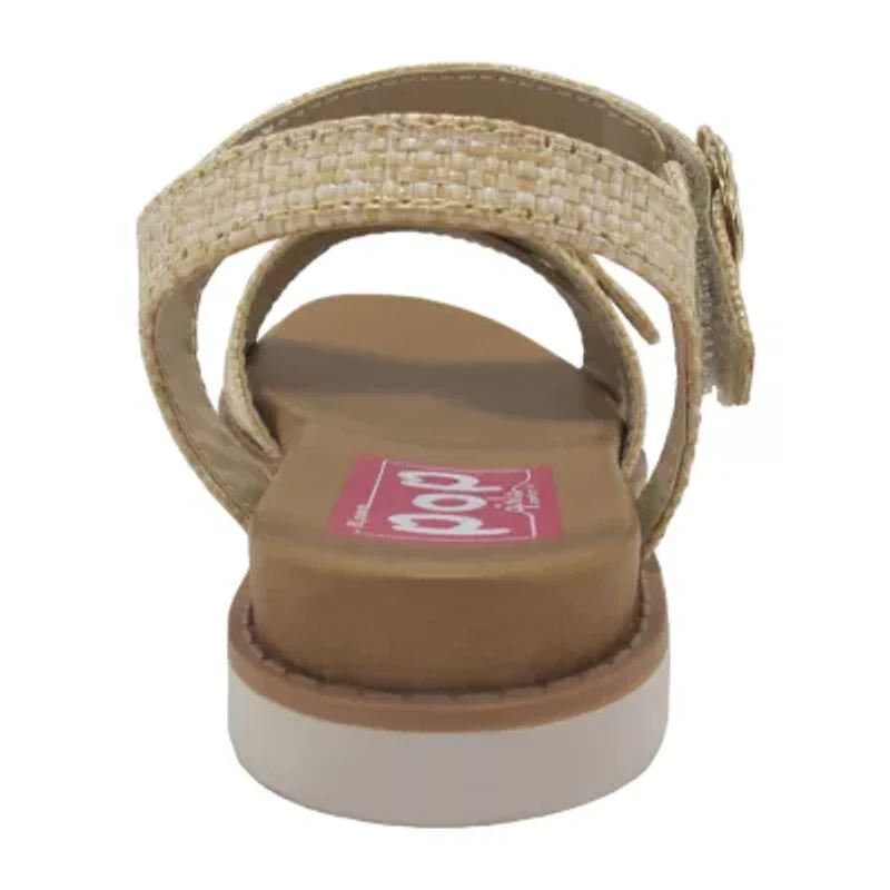 Pop Ainara Little & Big Kid Girls Adjustable Strap Footbed Sandals