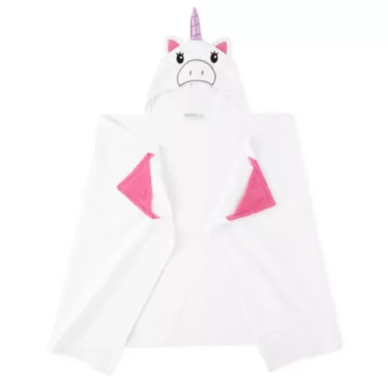 INK+IVY Kids Solid Dyed Hooded Towel