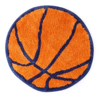 INK+IVY Kids Basketball Bath Rug