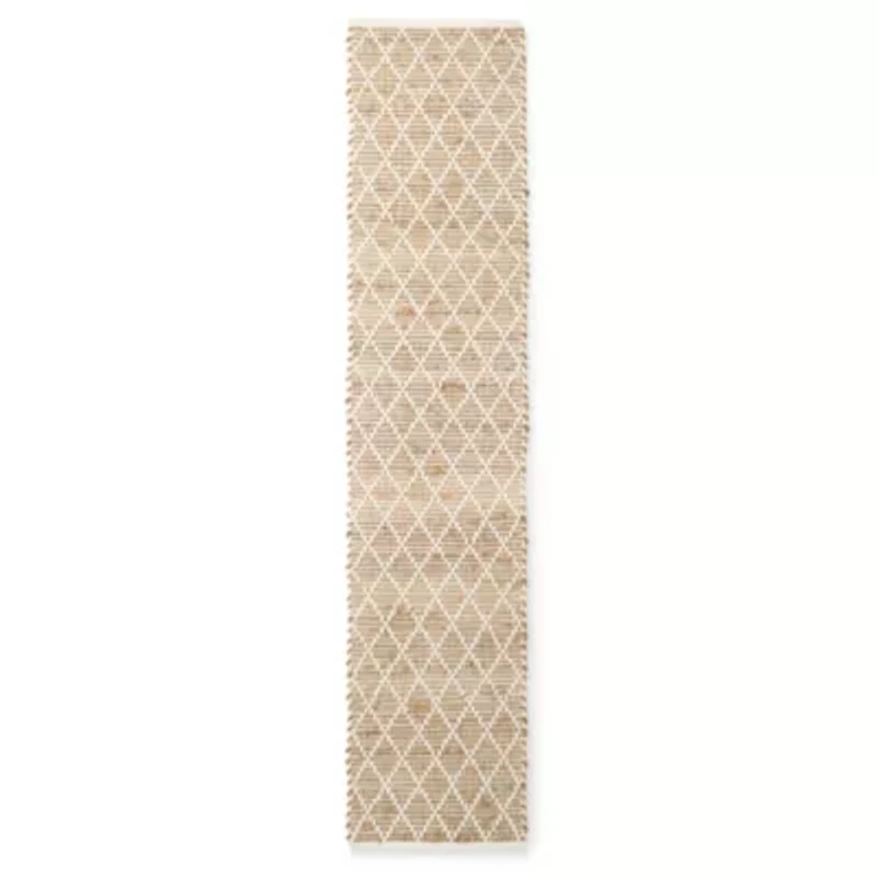 Linden Street Jute Cotton Table Runner
