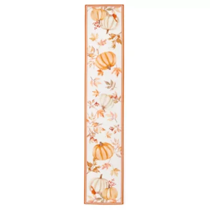 Linden Street Terra Harvest Pumpkin Table Runner