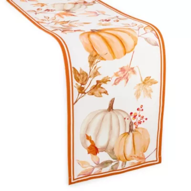 Linden Street Terra Harvest Pumpkin Table Runner