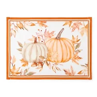 Linden Street Terra Harvest Pumpkin 4-pc. Placemat