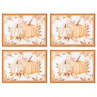 Linden Street Terra Harvest Pumpkin 4-pc. Placemat