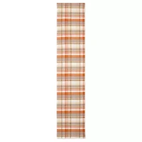 Linden Street Terra Harvest Plaid Table Runner