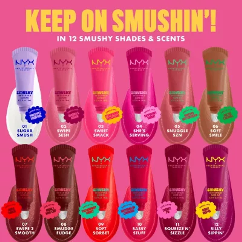 NYX Professional Makeup Smushy Matte Lip Balm